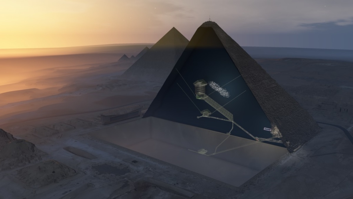 Σπουδαία αρχαιολογική ανακάλυψη! Στο φως το μυστικό που κρύβει η Πυραμίδα του Χέοπα!