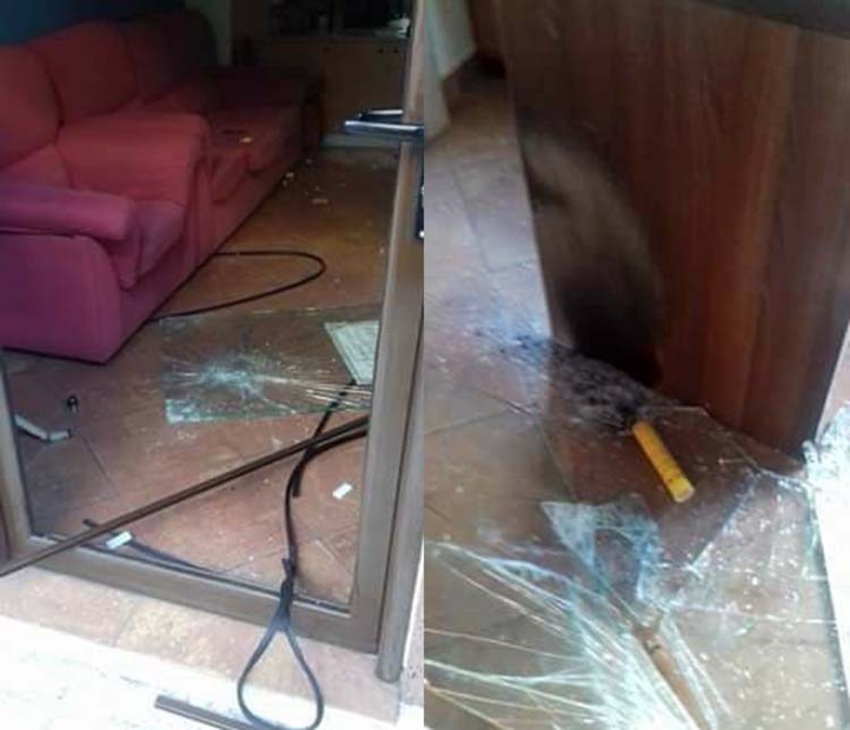 Λάρισα: Έσπασαν ξανά τα γραφεία της Ελλήνων Συνέλευσις – Επίθεση με πέτρες και καπνογόνο [pics]