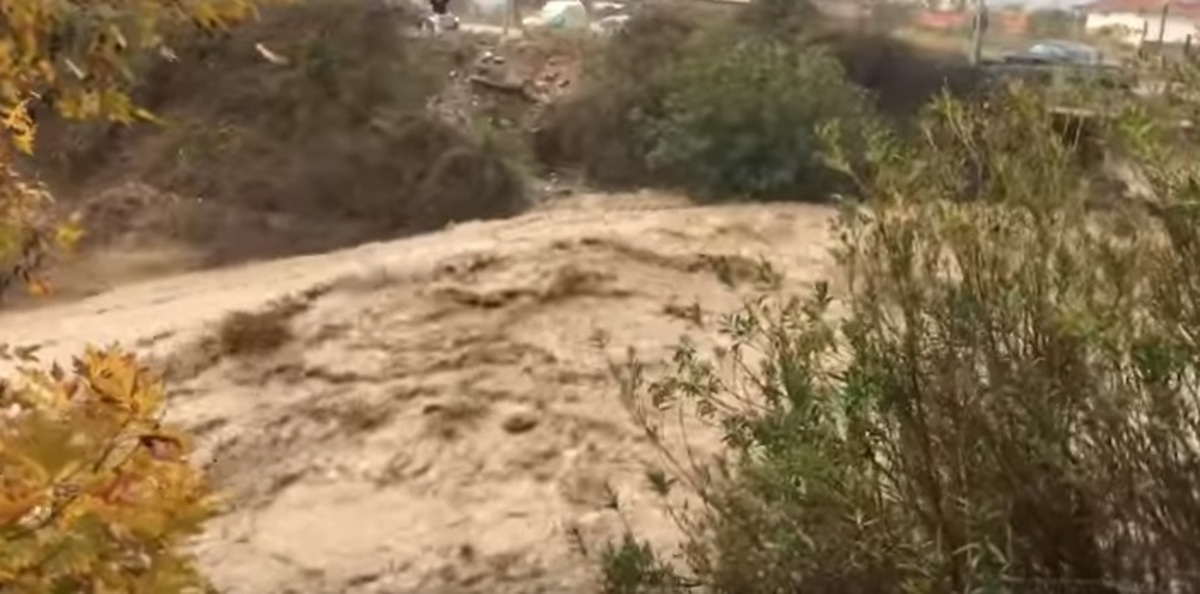 Πλημμύρες στην Αιτωλοακαρνανία από την κακοκαιρία