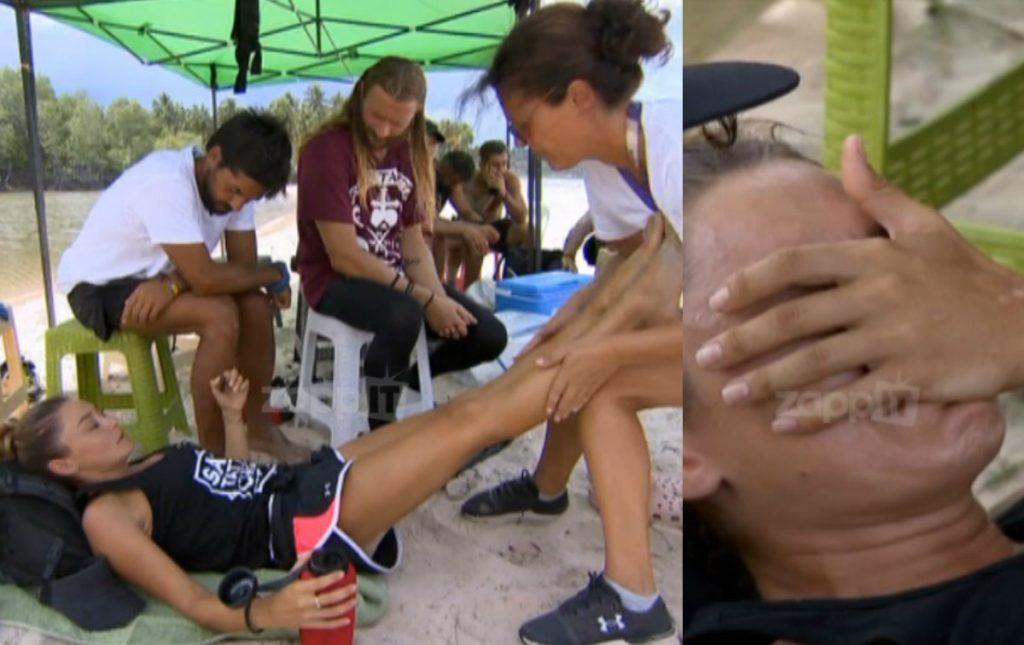 Nomads: “Κατέρρευσε” η Αποστολία Ζώη λίγο πριν το αγώνισμα!