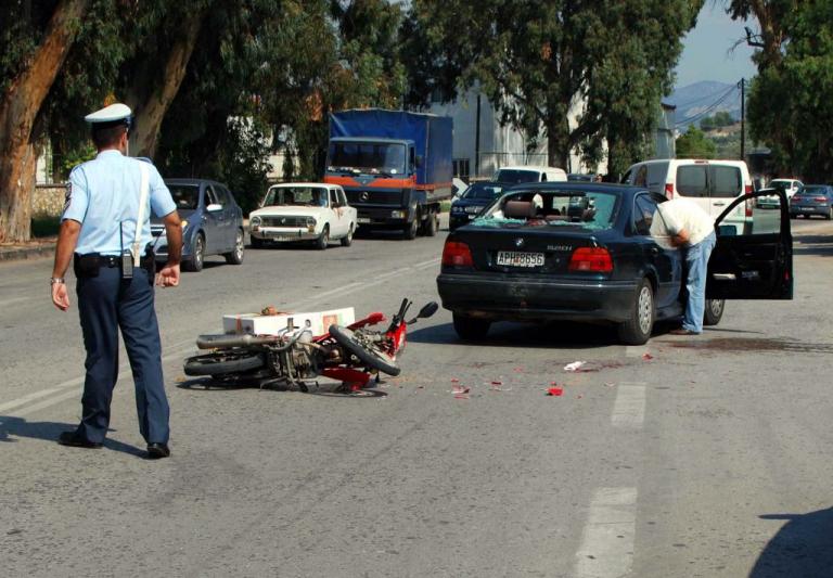 Χανιά: Στο νοσοκομείο ντελιβεράς μετά από τροχαίο