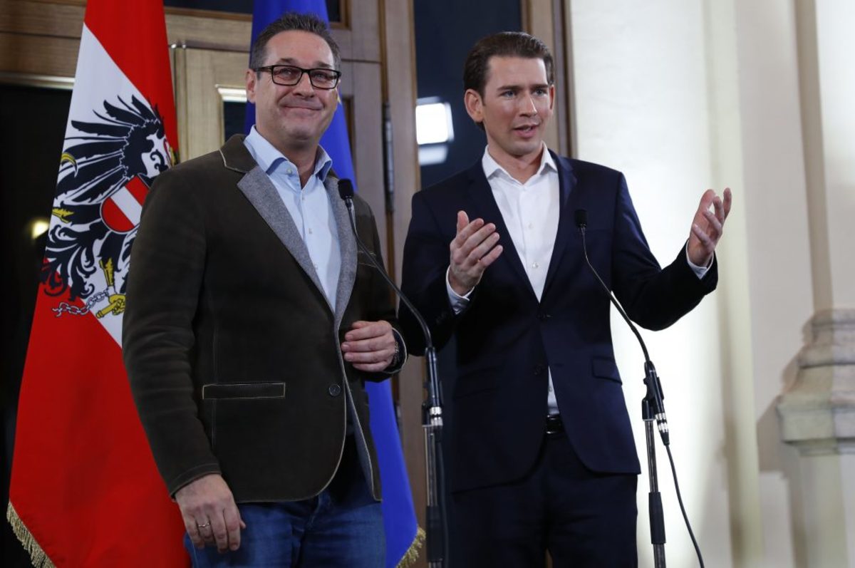 Αυστρία: Συμφωνία μεταξύ Κουρτς και ακροδεξιών για τον σχηματισμό κυβέρνησης