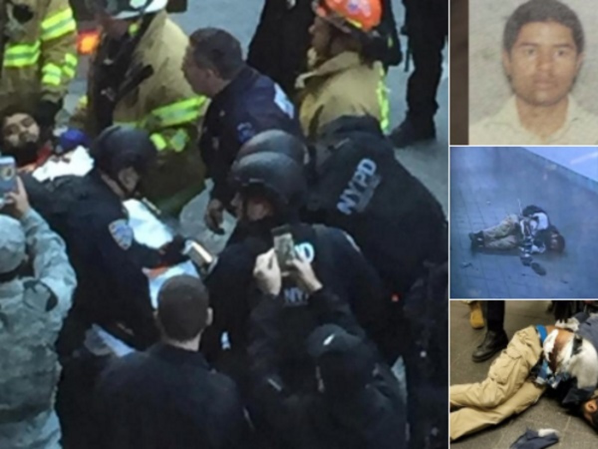 Νέα Υόρκη: Η στιγμή της σύλληψης του δράστη που αποπειράθηκε να ανατινάξει τον σταθμό λεωφορείων