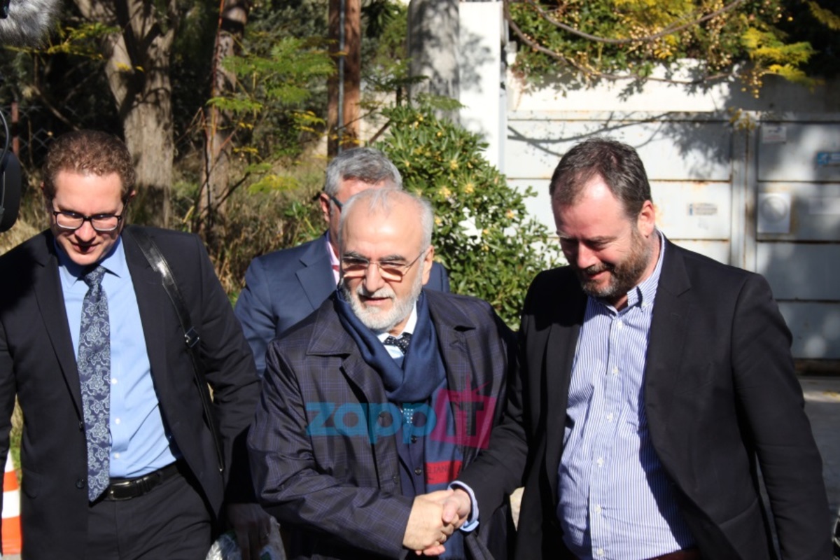 Ο Ιβάν Σαββίδης στις εγκαταστάσεις του Epsilon!