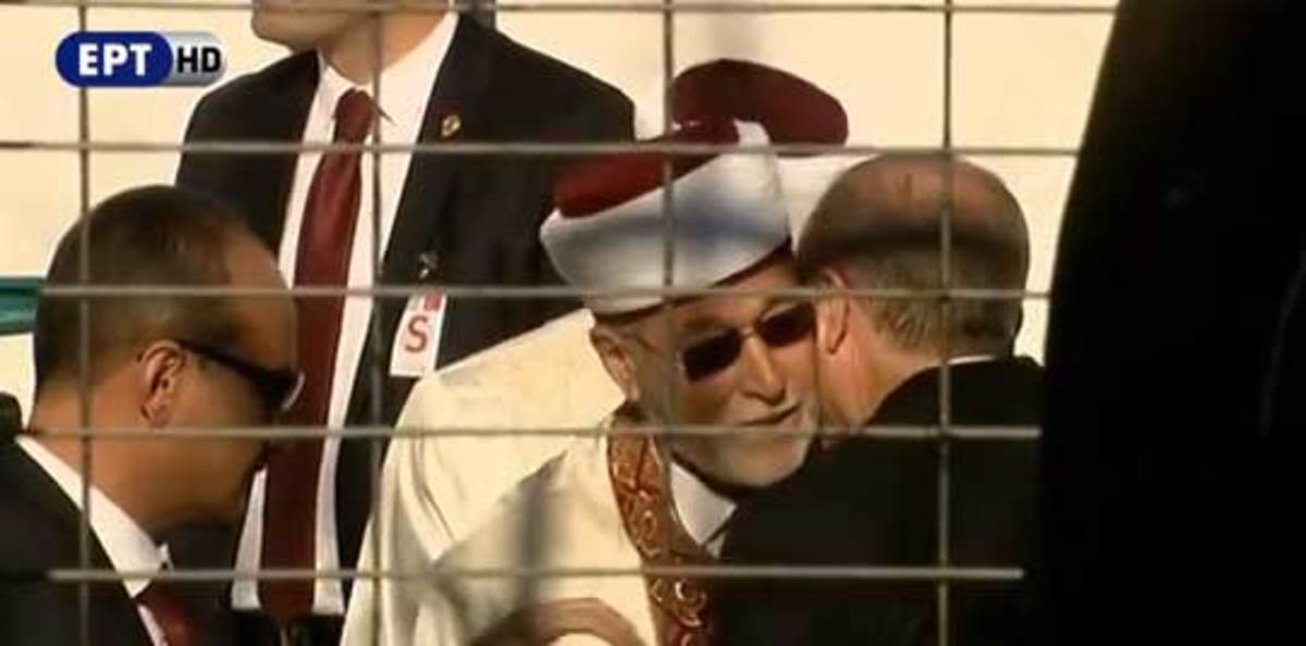 Ο Ερντογάν στην Κομοτηνή