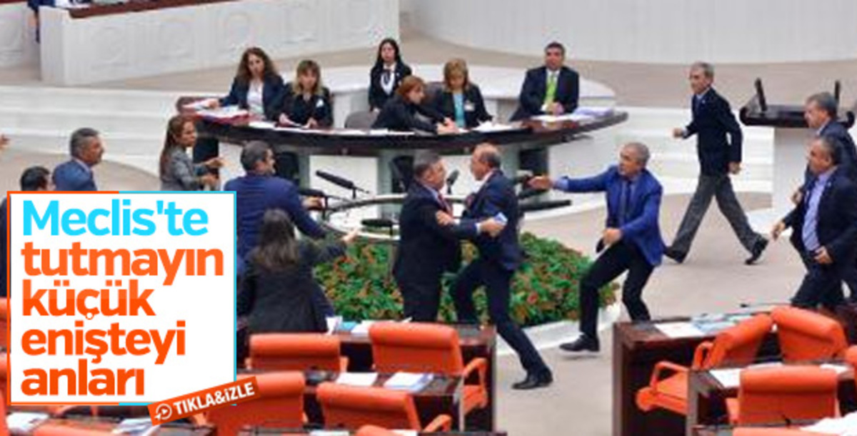 Χαμός στην τουρκική βουλή! Βουλευτές πιάστηκαν στα χέρια [vid]