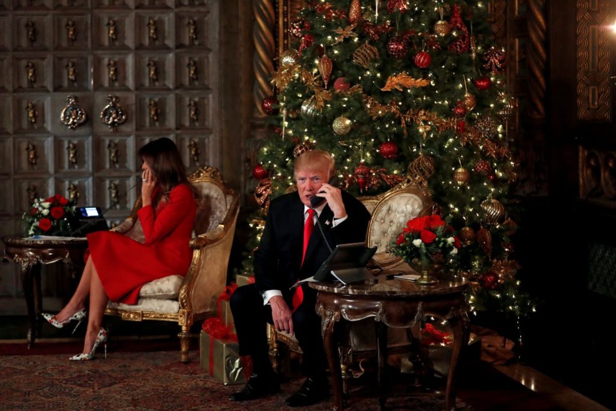 Η Μελάνια και ο Ντόναλντ Τραμπ έκαναν έκπληξη σε παιδιά για τα Χριστούγεννα