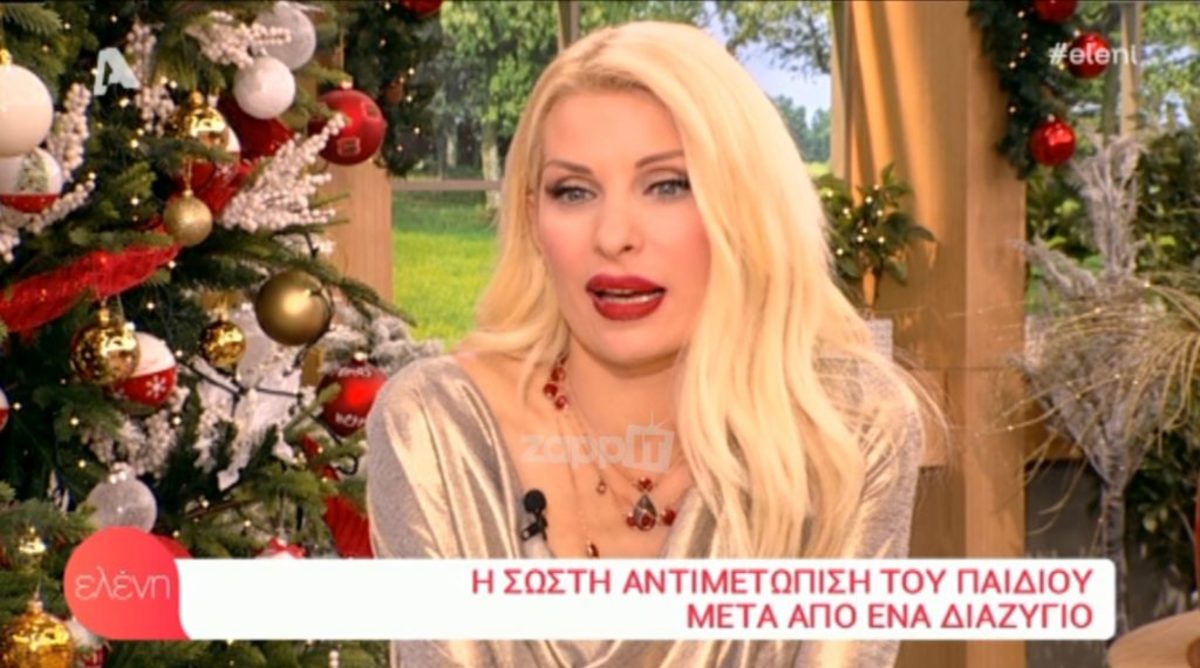 Ελένη Μενεγάκη: «Ένα ζευγάρι όταν χωρίζει σημαίνει ότι έχουν προηγηθεί άλλα πράγματα…»