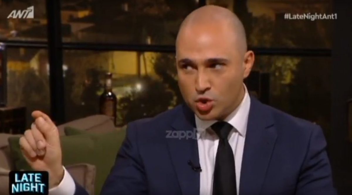 «Αιχμές» Μπογδάνου για την εμφάνιση του στην εκπομπή Καραβάτου – Κατσούλη