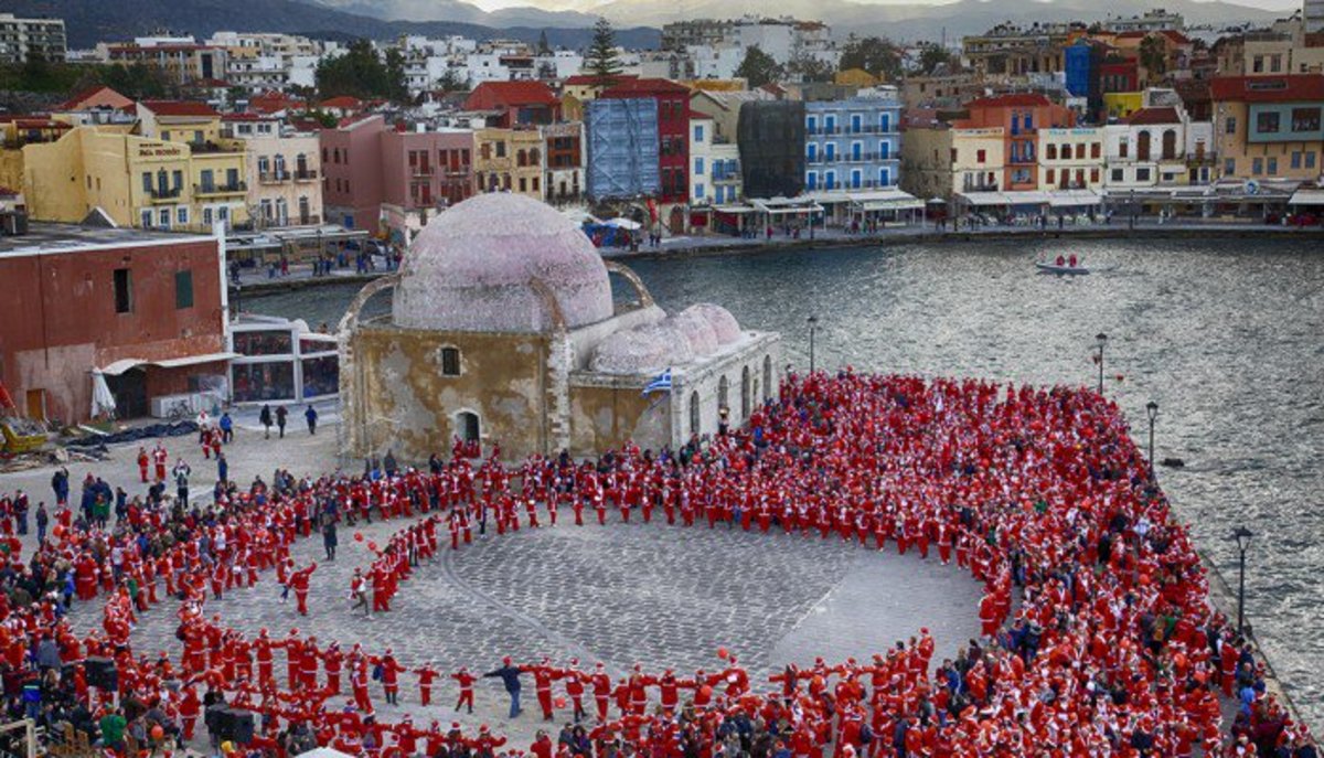 Χανιά: Αναβάλλεται λόγω καιρού το Santa Run