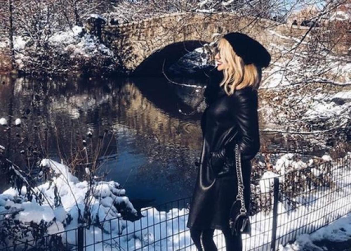 Κωνσταντίνα Σπυροπούλου: Οι βόλτες στο χιονισμένο Μανχάταν και η συνάντηση με αστέρα του μπάσκετ!