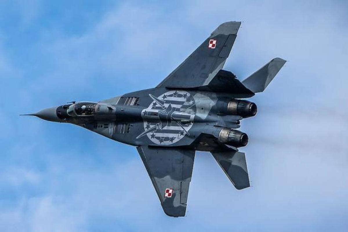 Συντριβή μαχητικού της πολωνικής Αεροπορίας