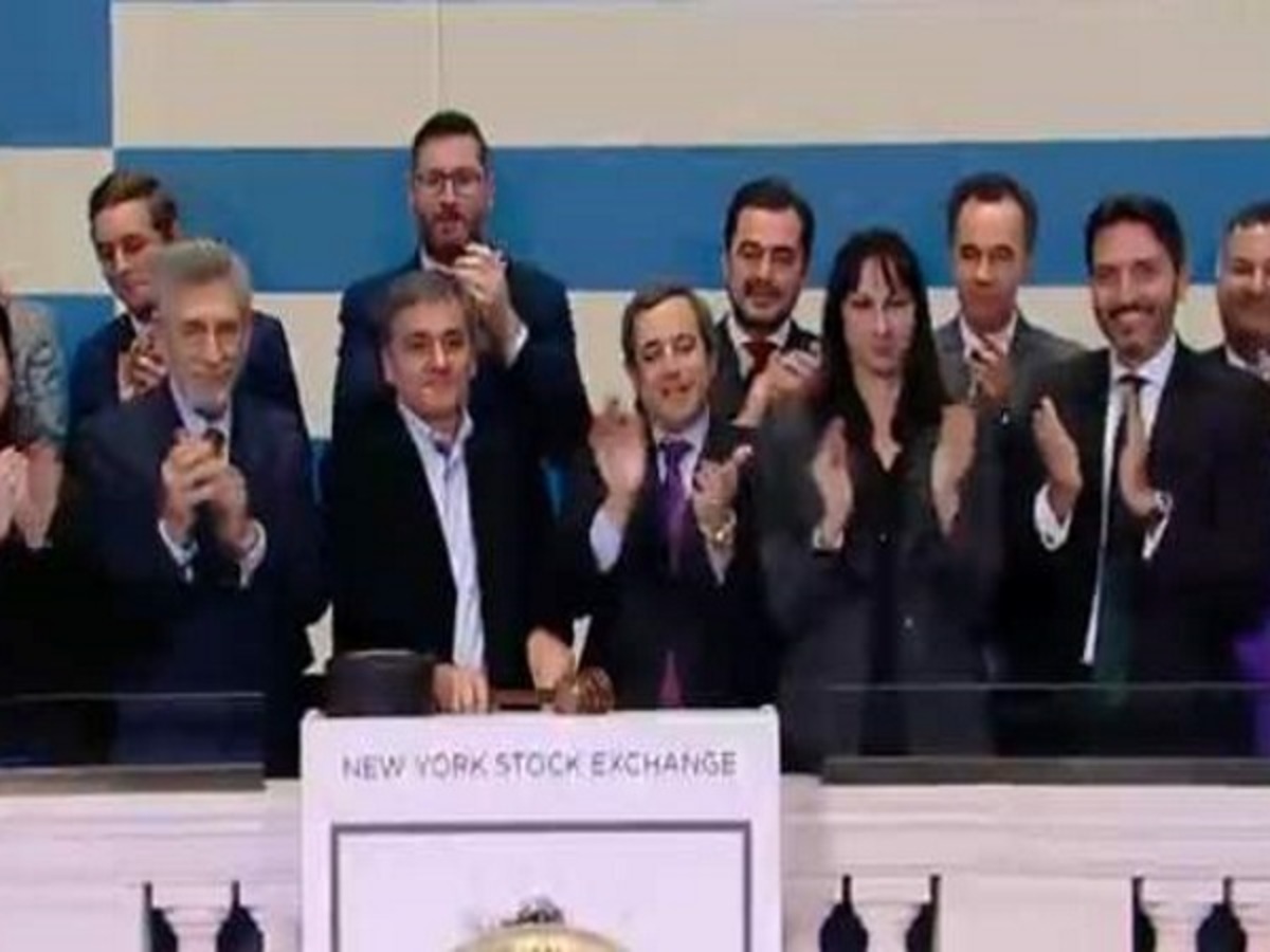 Ο Τσακαλώτος χτύπησε το καμπανάκι της Wall Street [vid]