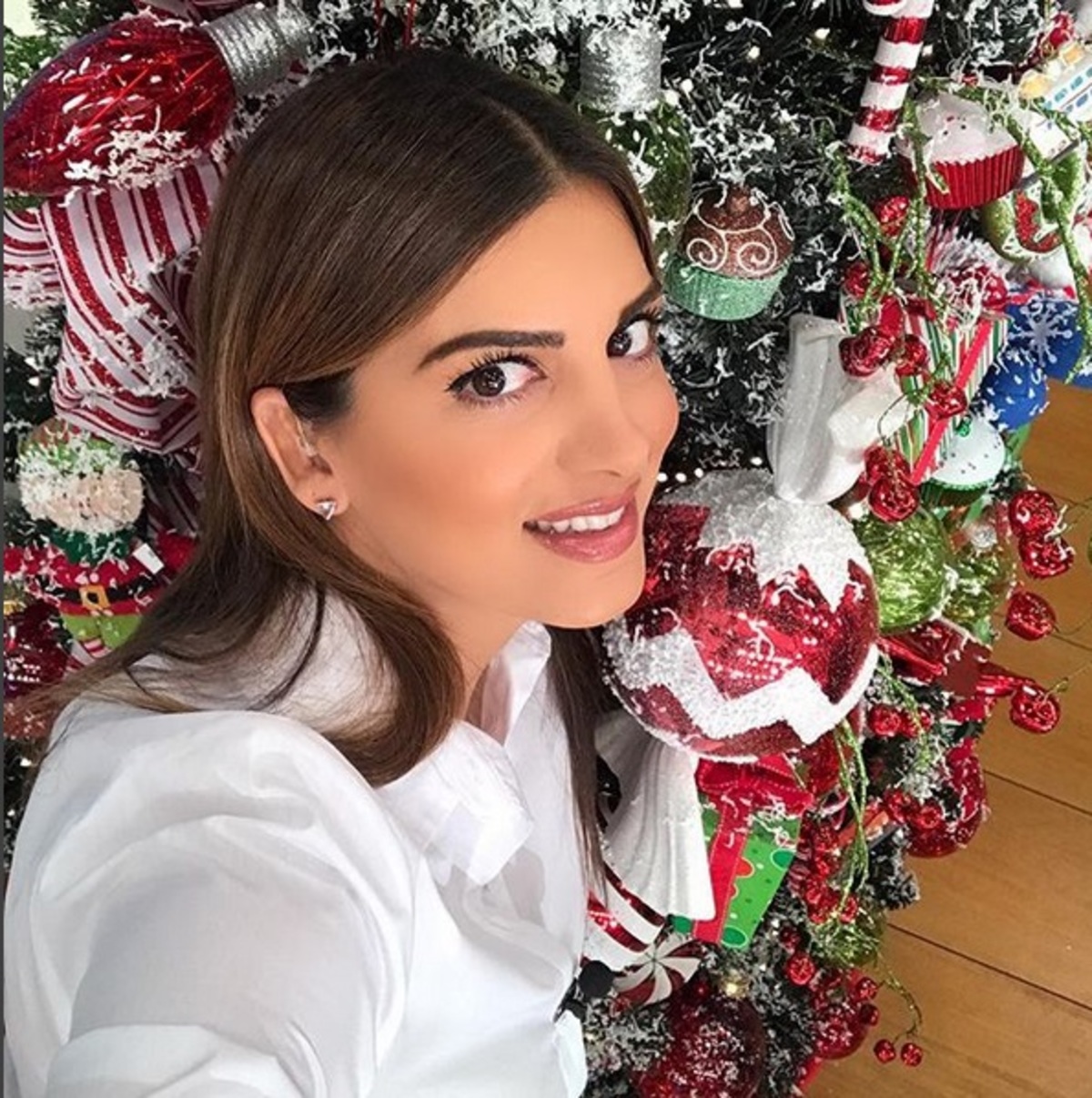 Σταματίνα Τσιμτσιλή: Στόλισε δέντρο με χειροποίητα στολίδια που έφτιαξαν οι κόρες της!