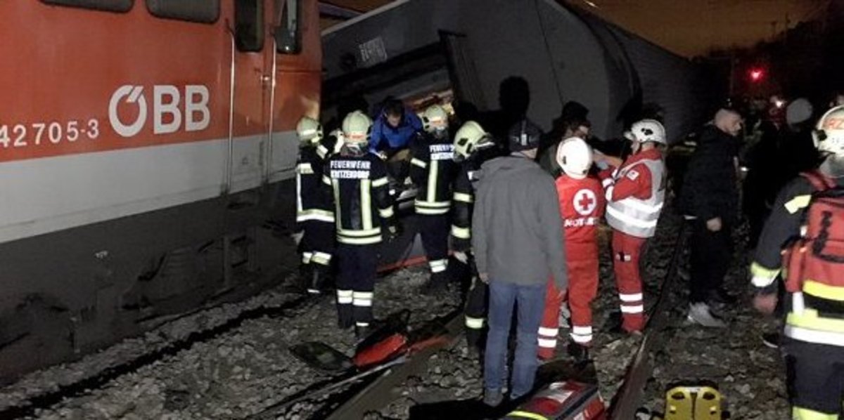 Σύγκρουση τρένων κοντά στη Βιέννη! Πολλοί τραυματίες