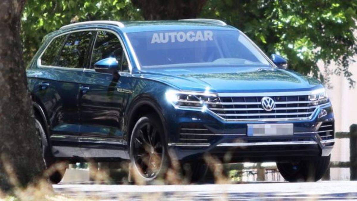 Το νέο VW Touareg χωρίς καμουφλάζ [pics]