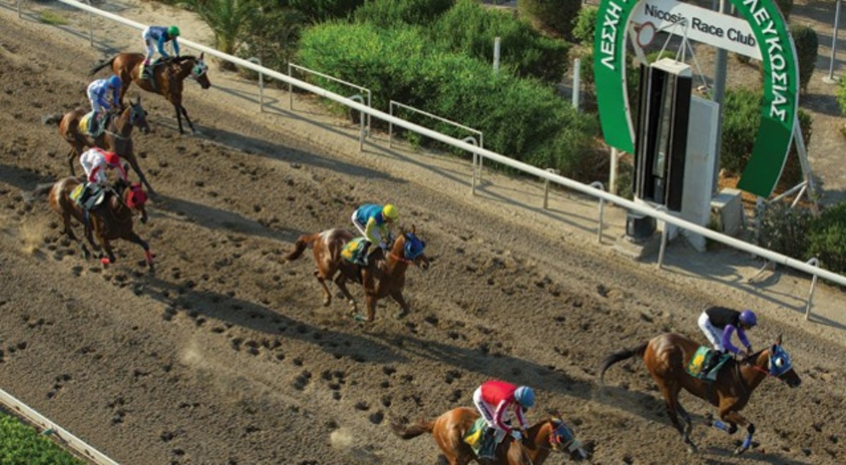Στιγμιότυπο από τον Ιππόδρομο Λευκωσίας