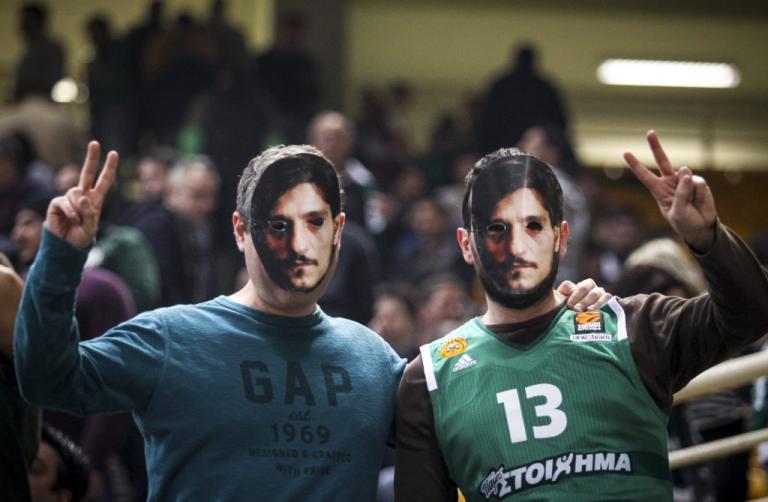 Παναθηναϊκός: «Τρόλαραν» την Euroleague με… μάσκες Γιαννακόπουλου! [pics] | Newsit.gr