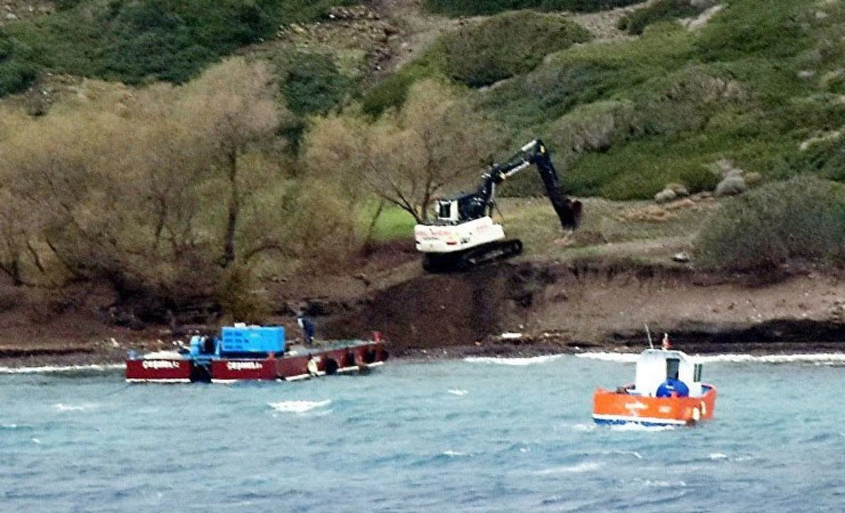 «Χτίζουν» ένταση οι Τούρκοι στα Ίμια – Νέες εικόνες από τις εργασίες στο φυλάκιο – Μέχρι και το Barbaros έβγαλαν στο Αιγαίο | Newsit.gr «Χτίζουν» ένταση οι Τούρκοι στα Ίμια – Νέες εικόνες από τις εργασίες στο φυλάκιο – Μέχρι και το Barbaros έβγαλαν στο Αιγαίο | Newsit.gr