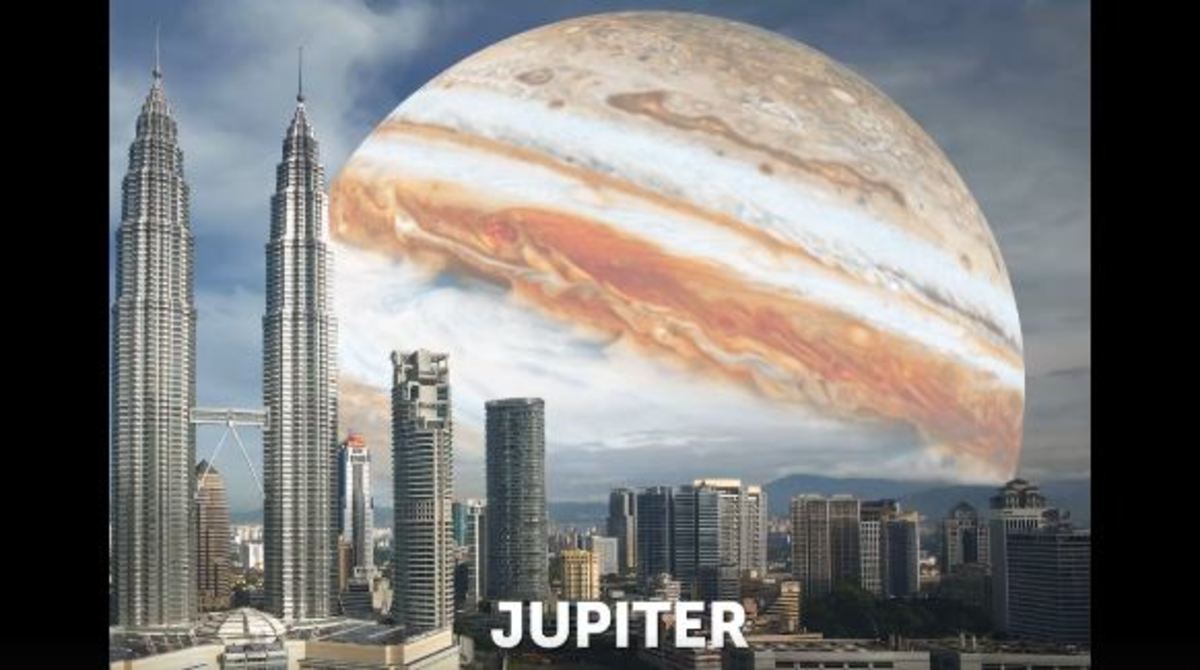 Πώς θα ήταν ο ουρανός αν αντί φεγγάρι βλέπαμε διάφορους πλανήτες | Newsit.gr