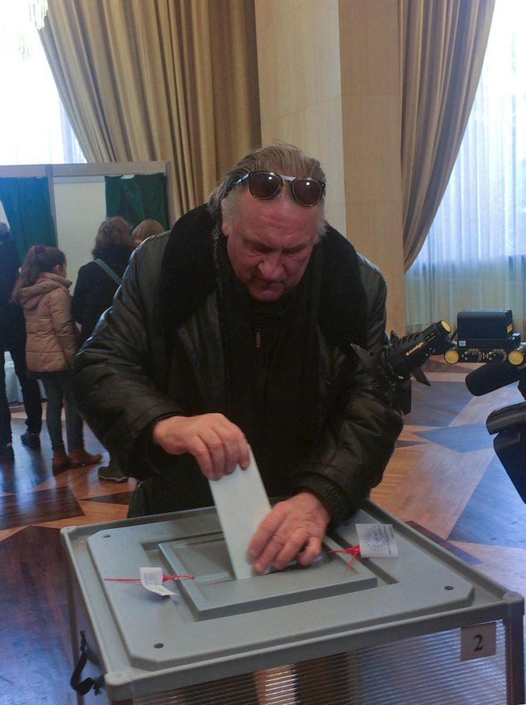 Ζεράρ Ντεπαρντιέ εκλογές στην Ρωσία Πούτιν