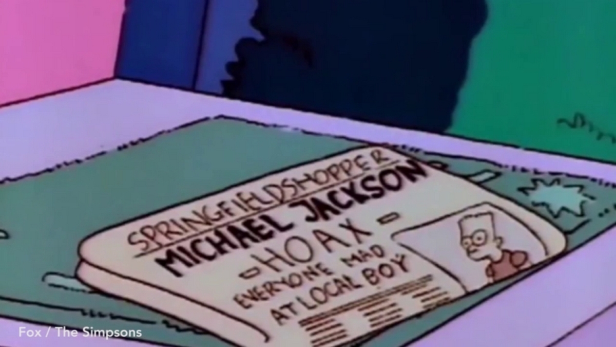Μάικλ Τζάκσον Simpsons