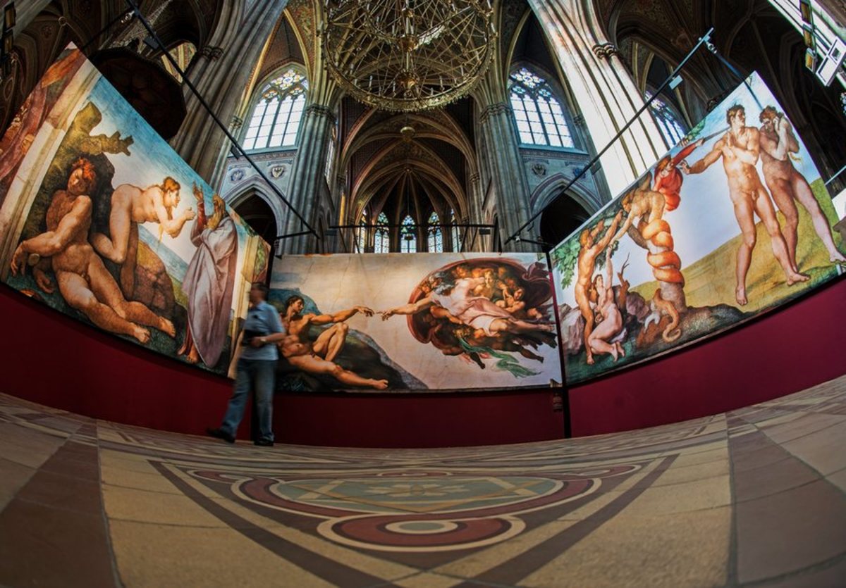 Michelangelo’s “Creation of Adam”