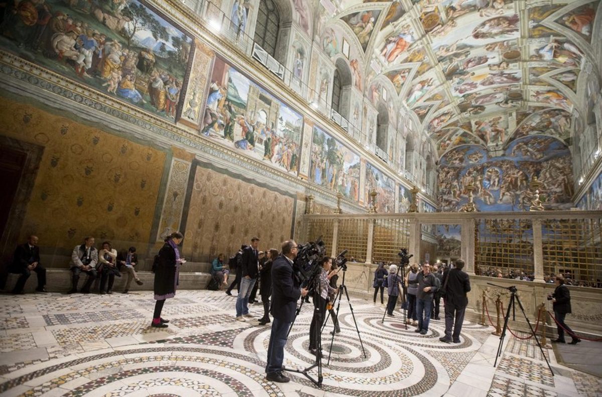 Michelangelo’s “Creation of Adam”
