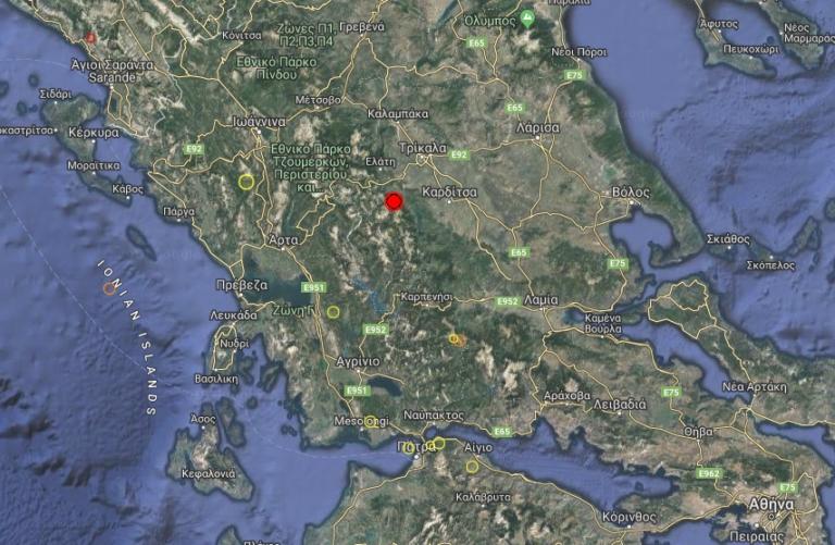 Σεισμός πριν από λίγο αισθητός σε Τρίκαλα, Καρδίτσα, Λάρισα – Τι δείχνουν οι σεισμογράφοι