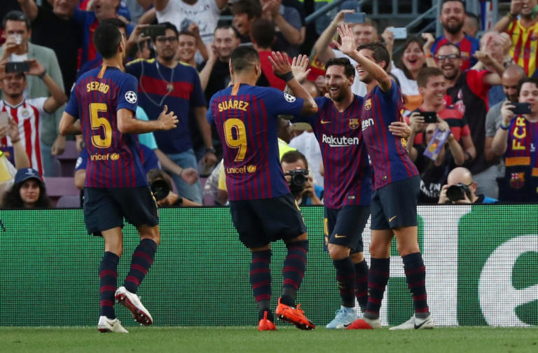 Champions League, Μπαρτσελόνα – Αϊντχόβεν 4-0! «Μεσσί-ας» και φέτος στο Καμπ Νου – videos | Newsit.gr Champions League, Μπαρτσελόνα – Αϊντχόβεν 4-0! «Μεσσί-ας» και φέτος στο Καμπ Νου – videos | Newsit.gr