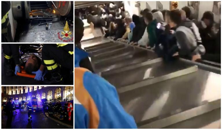 Μετρό… του τρόμου στην Ρώμη! Πήγαινε “σφαίρα” – 20 τραυματίες! video | Newsit.gr Μετρό… του τρόμου στην Ρώμη! Πήγαινε “σφαίρα” – 20 τραυματίες! video | Newsit.gr