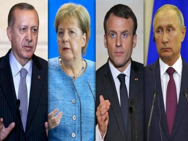 Παιχνίδι για τέσσερις το μέλλον της Συρίας – Ερντογάν, Πούτιν, Μακρόν και Μέρκελ στην Κωνσταντινούπολη! | Newsit.gr Παιχνίδι για τέσσερις το μέλλον της Συρίας – Ερντογάν, Πούτιν, Μακρόν και Μέρκελ στην Κωνσταντινούπολη! | Newsit.gr