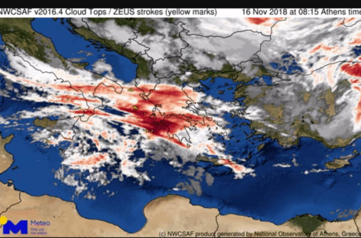 Καιρός – Καλλιάνος – Δύσκολο Σαββατοκύριακο με κρύο, βροχές, χιόνια και θυελλώδεις ανέμους