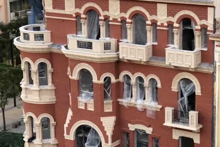 Θεσσαλονίκη: Άλλαξε εικόνα το θρυλικό “κόκκινο σπίτι” – Σε πλήρη εξέλιξη η ανακατασκευή του – video | Newsit.gr Θεσσαλονίκη: Άλλαξε εικόνα το θρυλικό “κόκκινο σπίτι” – Σε πλήρη εξέλιξη η ανακατασκευή του – video | Newsit.gr