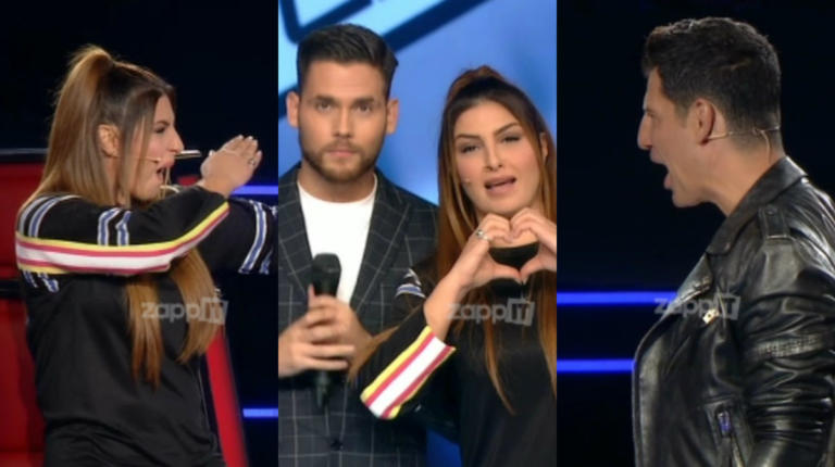 The Voice: Μπλόκαρε την Παπαρίζου ο Ρουβάς! Σε ποιον έστειλε μήνυμα η Έλενα; | Newsit.gr The Voice: Μπλόκαρε την Παπαρίζου ο Ρουβάς! Σε ποιον έστειλε μήνυμα η Έλενα; | Newsit.gr