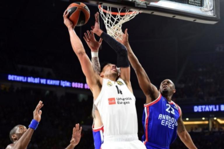 Euroleague: «Άλωσε» την Πόλη η Ρεάλ Μαδρίτης! Τρομερή ανατροπή κόντρα στην Εφές – video