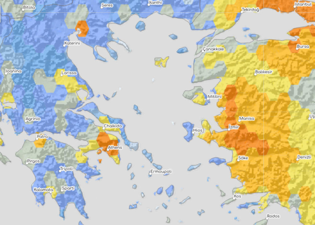 Οι πρώτοι online χάρτες κινδύνου από σεισμούς: Ποιες περιοχές της Ελλάδας κινδυνεύουν περισσότερο από τα... Ρίχτερ; (ΦΩΤΟ)