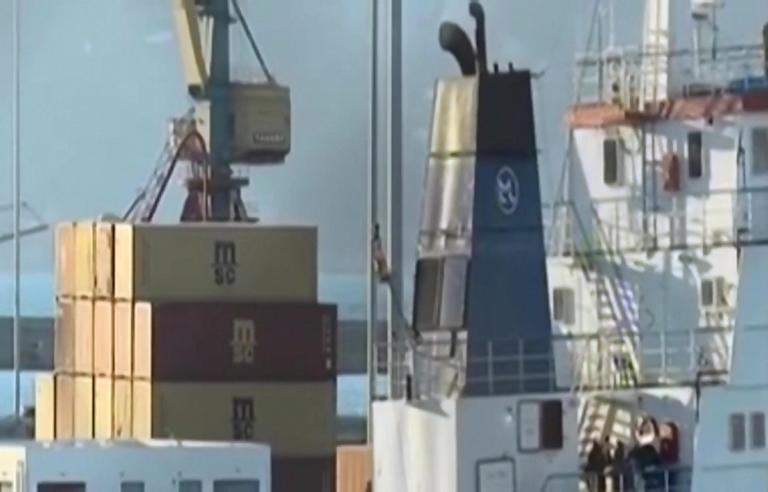 Κρήτη: Αυτό είναι το πλοίο που κουβαλούσε τόνους χασίς σε μορφή «σοκολάτας» – Video