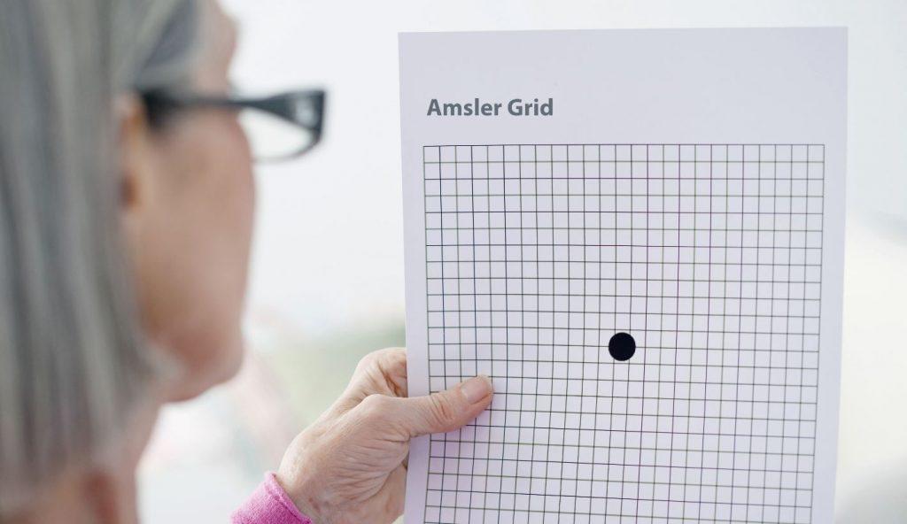 Κάντε ΕΔΩ το τεστ Amsler για εκφύλιση ωχράς κηλίδας, ή άλλα προβλήματα όρασης
