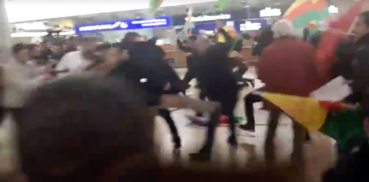 Αννόβερο: Χαμός στο αεροδρόμιο! Καβγάς ανάμεσα σε 180 άτομα [vid]