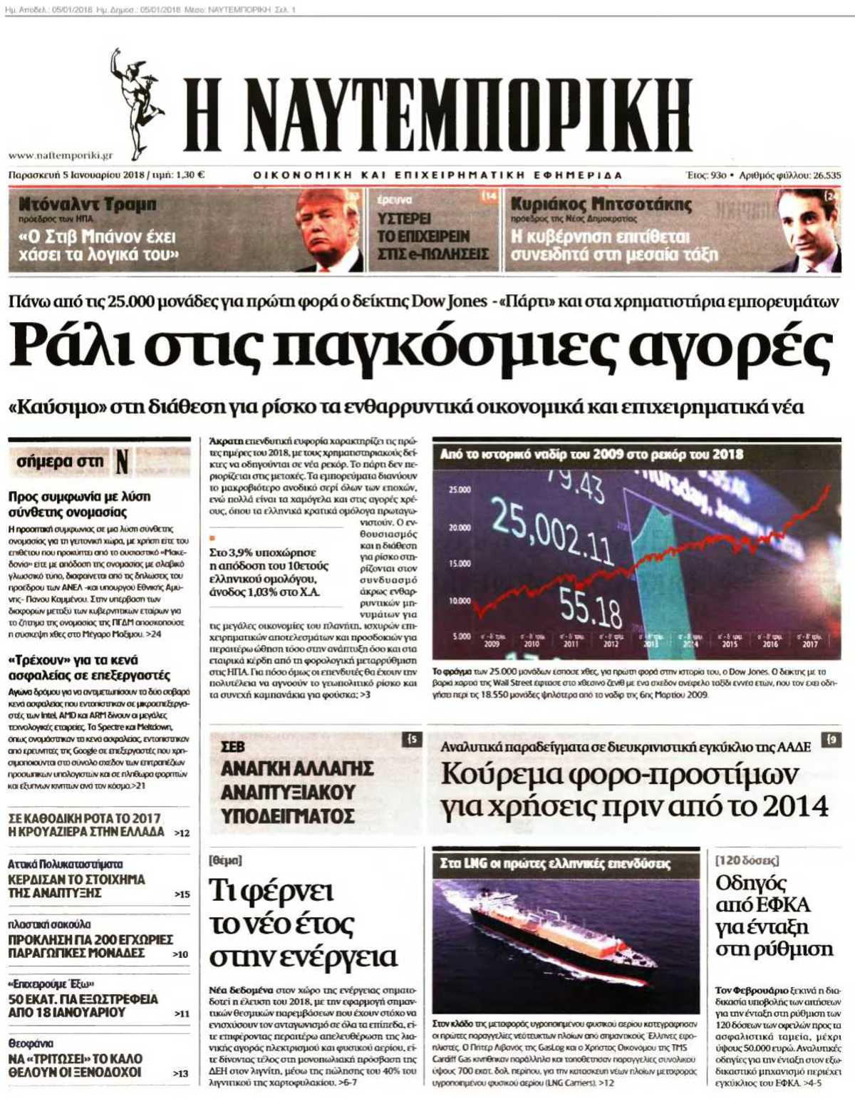 ΝΑΥΤΕΜΠΟΡΙΚΗ 05-01-2018