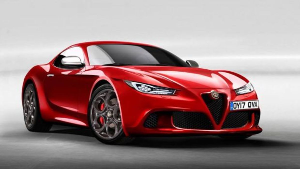 H Alfa Romeo ετοιμάζει την 6C, ένα νέο σπορ κουπέ