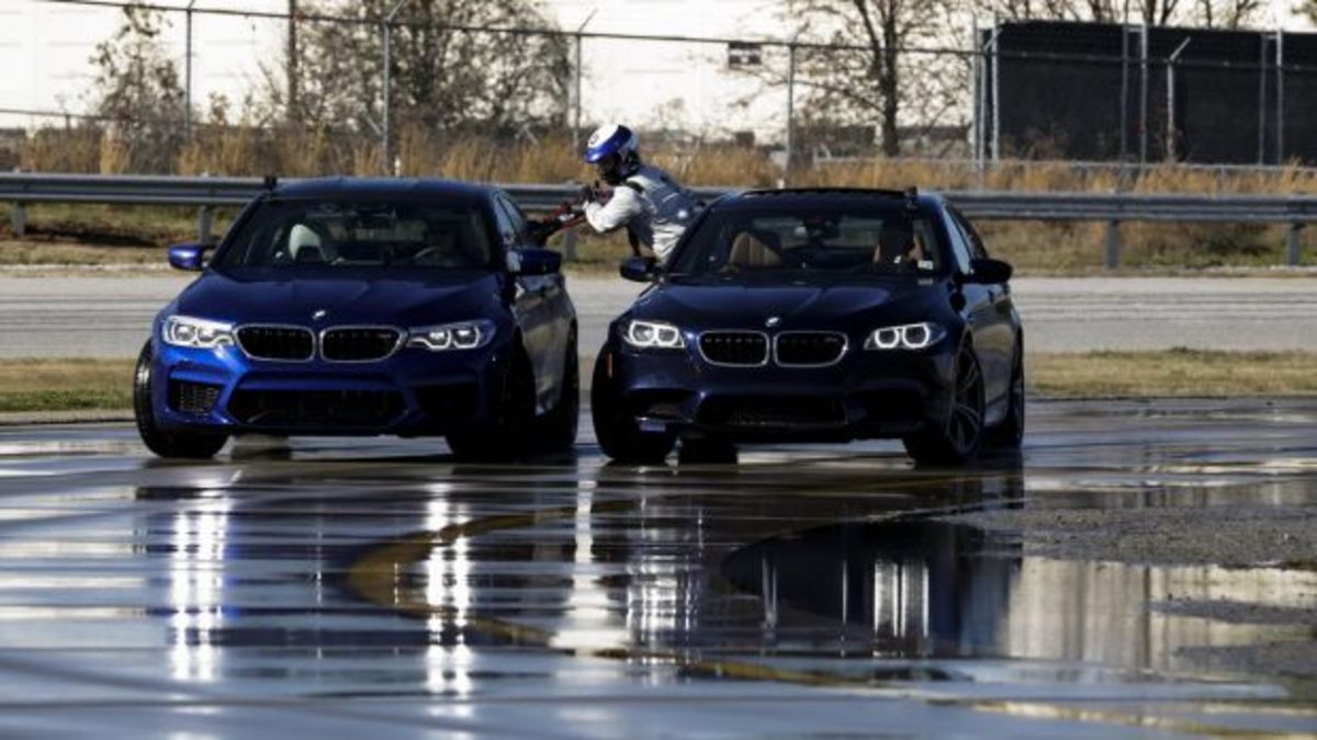 Η νέα BMW M5 κάνει δύο ρεκόρ Guinness ντριφτάροντας [vid]