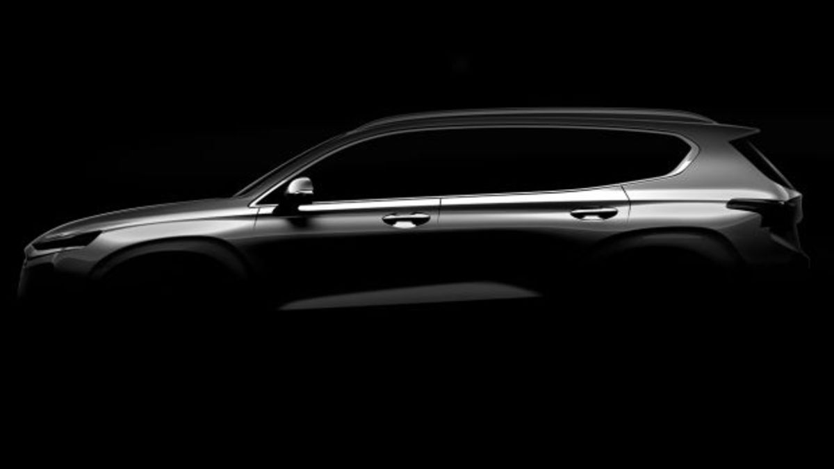 Πρώτη επίσημη φωτογραφία του νέου Hyundai Santa Fe