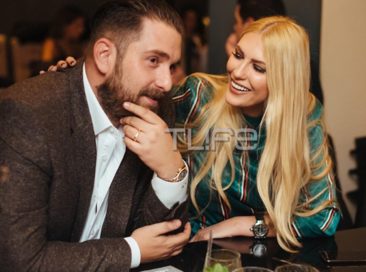 Ίνα Παλαμά: Σπάνια βραδινή εμφάνιση για την καλλονή με τον σύζυγό της, γιο της αείμνηστης Δούκισσας! [pics]