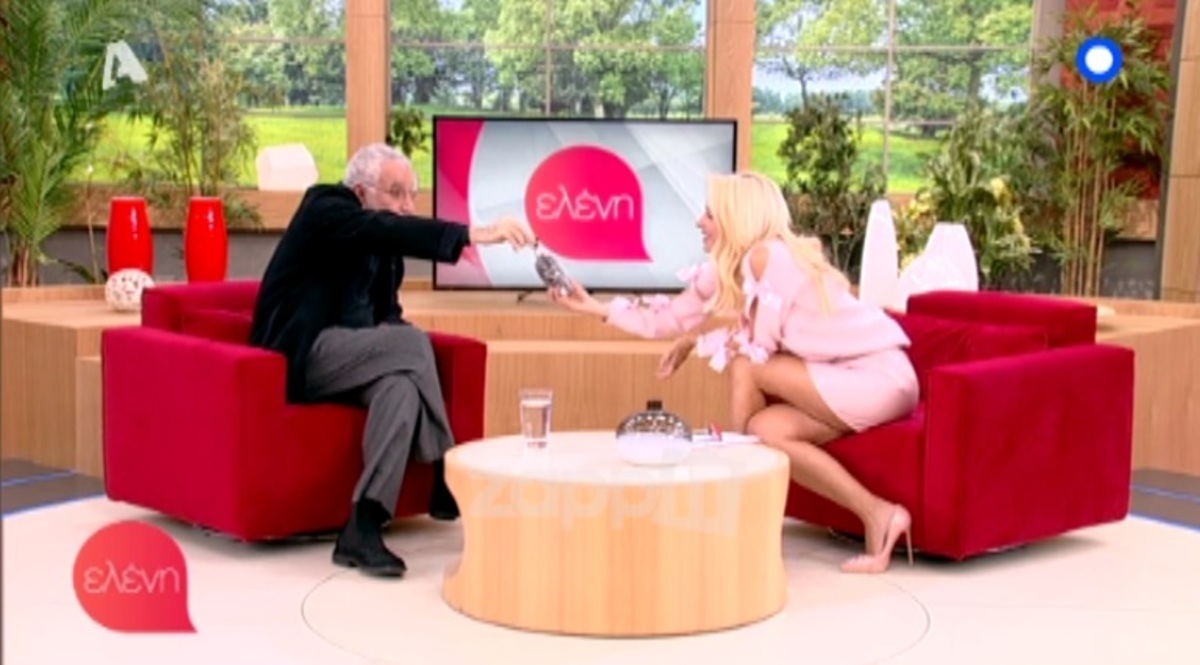 Ο ανδρολόγος αιφνιδίασε την Ελένη Μενεγάκη: “Να σας δώσω μια αμαρτία…”