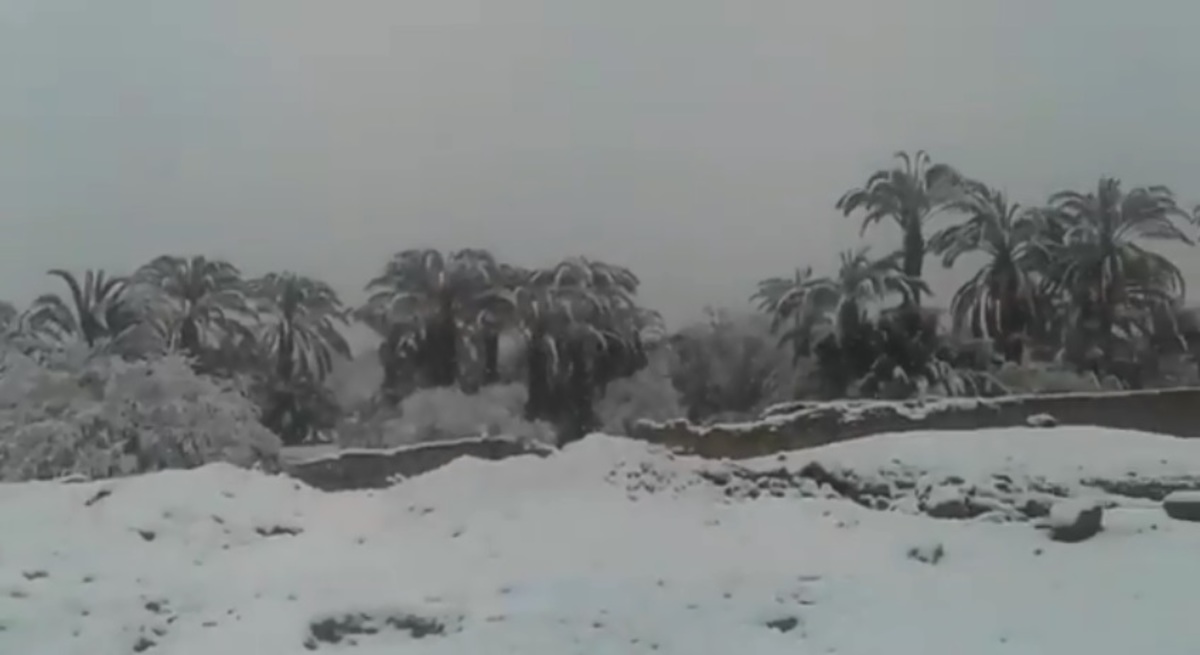Απίστευτο! Σφοδρές χιονοπτώσεις σαρώνουν το Μαρόκο [vids]