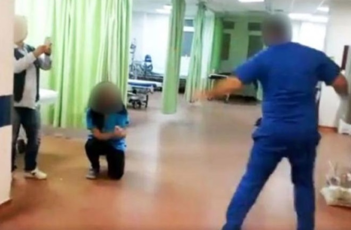 Λέσβος: Αυτό είναι το ζεϊμπέκικο στο νοσοκομείο που προκαλεί αντιδράσεις – Οι επίμαχες εικόνες [pics]