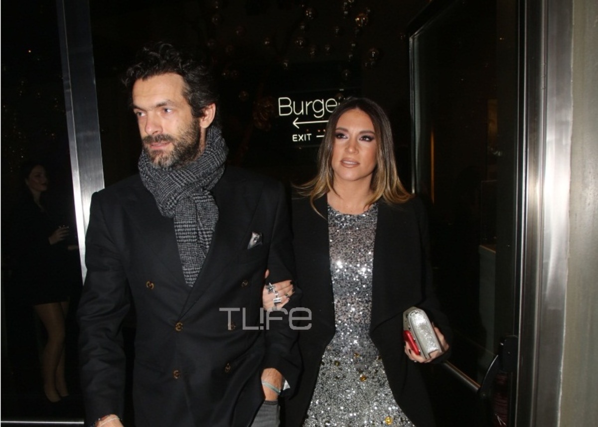 Αθηνά Οικονομάκου – Φίλιππος Μιχόπουλος: Βραδινές εξορμήσεις λίγο πριν γίνουν γονείς