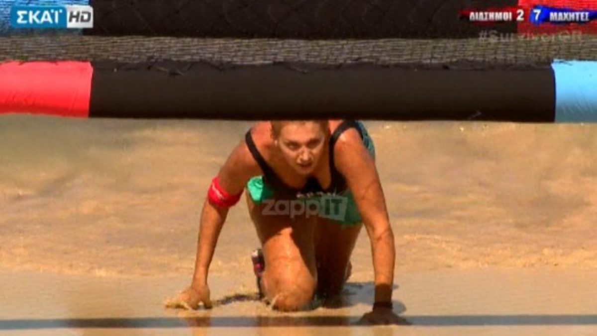 Survivor: Θρίαμβος για την Κωνσταντίνα Σπυροπούλου στο πρώτο της παρκούρ!